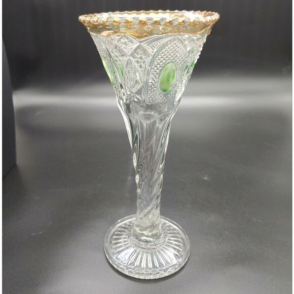 Vintage Cut Crystal Vase - Picture 1 of 6
